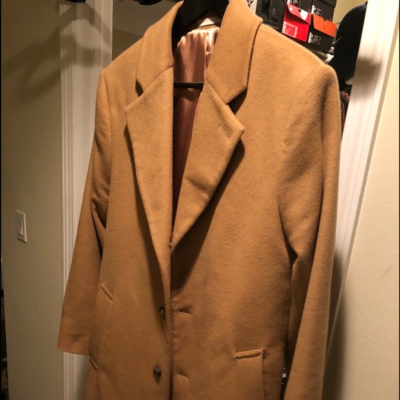 Michael Kors Jackets & Coats | Michael Kors Mens Cashmere Slimfit Overcoat | Poshmark
